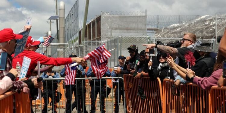 New Jersey governor links rising tension around immigrant detention center to out-of-state troublemakers
