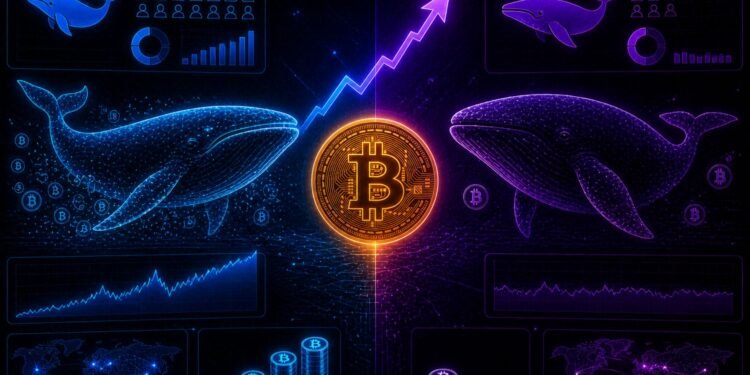 New Whales Added 150K Bitcoin During The Rally, Old Whales Barely Moved – Discover What That Split Means