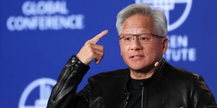 Nvidia’s Jensen Huang got the last Air Force One seat to China. Why it’s so crucial for the chipmaker.
