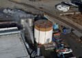 Possible fissure in California chemical tank may help prevent explosion, fire official says