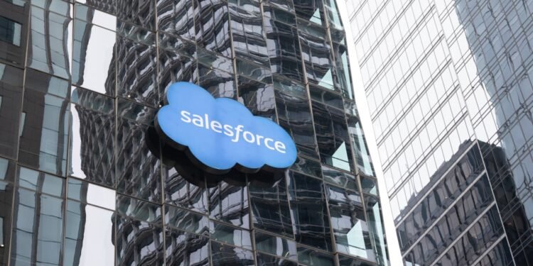 Salesforce shares sink on soft revenue outlook as AI disruption concerns linger
