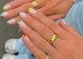 Single-Dot French Nails For Minimalists & Maximalists