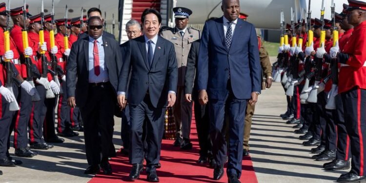 Taiwan president defiant as begins Eswatini trip; China calls him a ’rat’