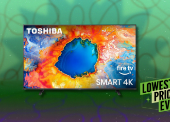 The 65-Inch Toshiba C350 Fire TV Is 50% Off Right Now
