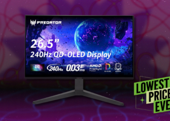 The Acer Predator X27U OLED Gaming Monitor Is 33% Off Right Now
