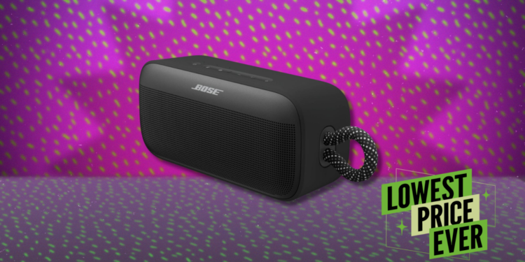 The Bose SoundLink Plus Is $50 Off Right Now