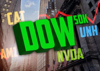 The Dow is about to exit correction territory, showing the old-school economy’s role in the AI boom