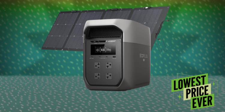 The EcoFlow Delta 3 Max Plus Portable Generator Is Currently Over $400 Off