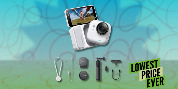 The Insta360 Go Ultra Vlogger Bundle Is Nearly $90 Off Right Now