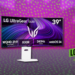 The LG UltraGear 39GX90SA-W Gaming Monitor Is $850 Off Right Now