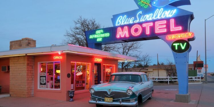 The Most Iconic Hotels Along Route 66 to Book For its 100th Year Celebration
