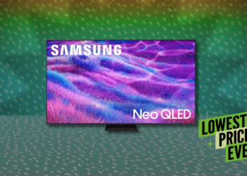 The Samsung 100-Inch QN80F Neo QLED TV Is $1,500 Off Right Now