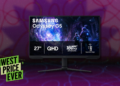 The Samsung 180Hz Odyssey G5 Gaming Monitor Is $90 Off Right Now