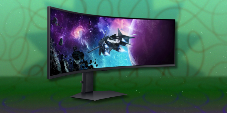 The Samsung Odyssey G9 Gaming Monitor Is on Sale for $700