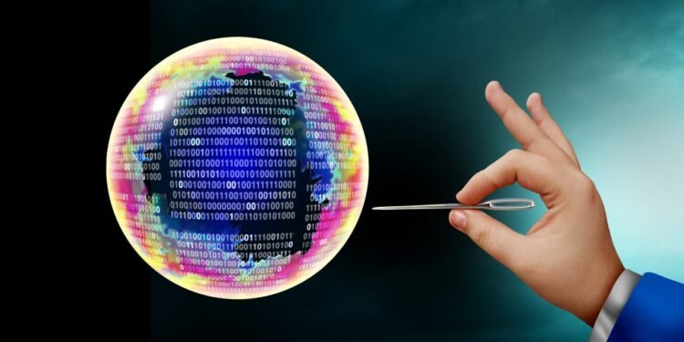 The last time semiconductor stocks rose this far this quickly, the dot-com bubble burst