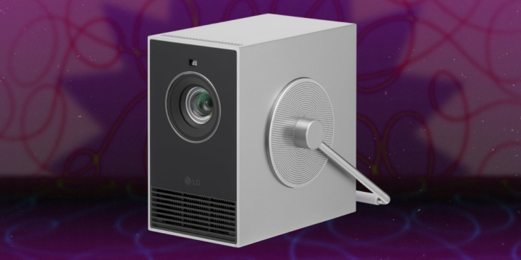 This LG 4K Portable Projector Is $200 Off Right Now
