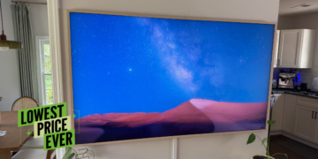 This Massive 85-Inch Alternative to 'The Frame' TV Is 40% Off Right Now