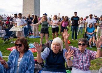 Trump-backed faith event features conservative Christians as critics decry blurring of church-state lines