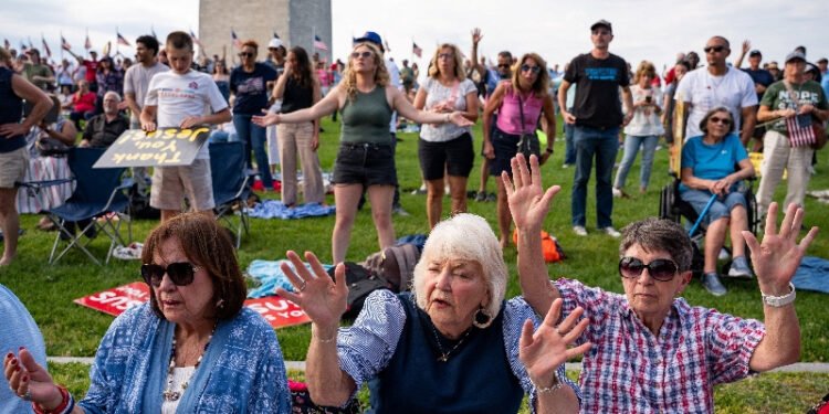 Trump-backed faith event features conservative Christians as critics decry blurring of church-state lines