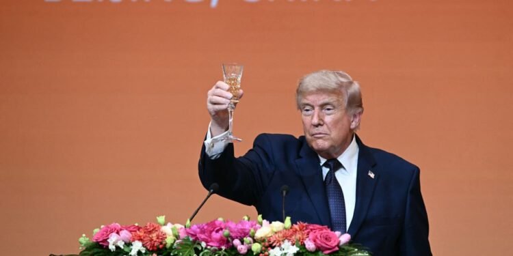 Trump discloses big buys of shares in Boeing and Nvidia as the companies look set to gain from his China trip