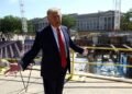 Trump talks up his ballroom plan dozens of times but plays down Americans’ economic pain