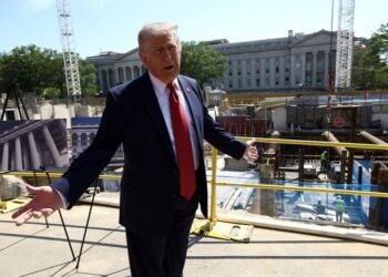 Trump talks up his ballroom plan dozens of times but plays down Americans’ economic pain