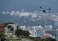 US conducts military drill over Venezuelan capital Caracas