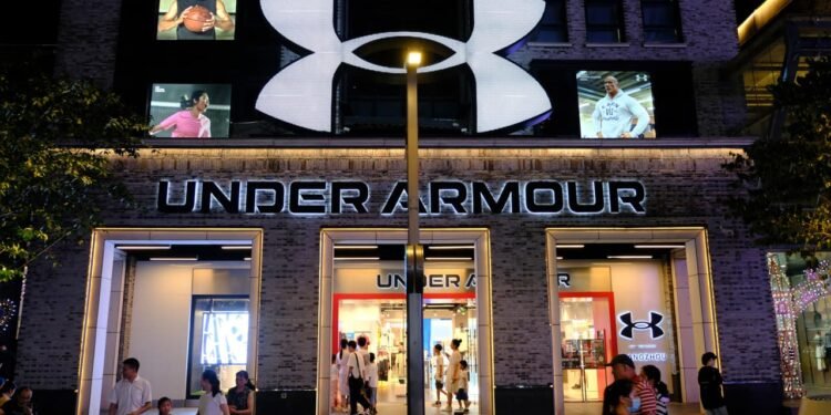 Under Armour’s stock tumbles as surging costs eat away at earnings