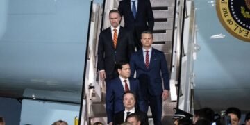 What CEOs from Tesla, Nvidia and over a dozen other companies hope to gain by joining Trump in China