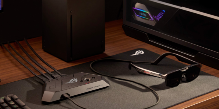 You Can Now Pre-Order XReal's R1 Gaming AR Glasses (With the ROG Control Deck)