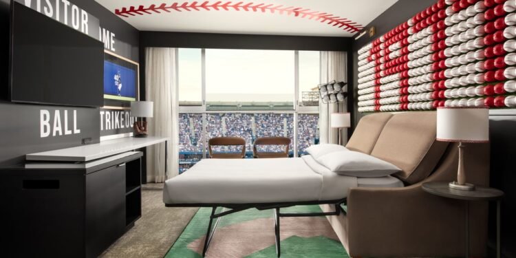 5 Hotels So Close to Baseball Stadiums, You Can Watch a Game From Your Room