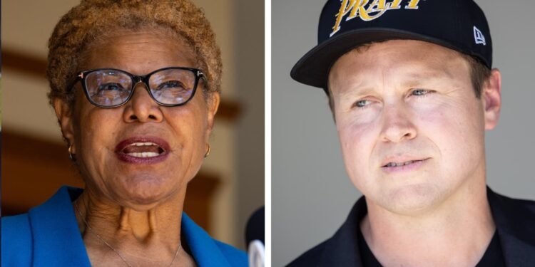 Bass and Pratt will advance in L.A. mayoral race, traders say
