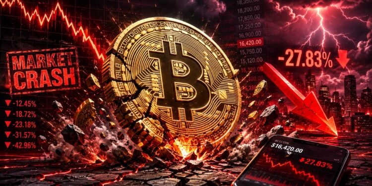 Bitcoin crash