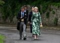 British royals gather for wedding of Princess Anne’s son