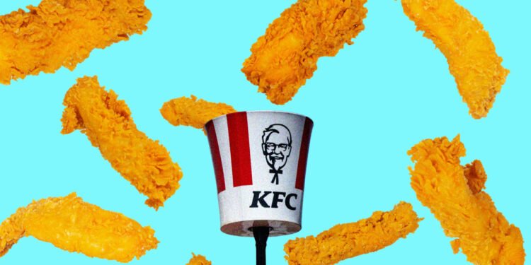 Chicken tenders are taking over the world, and KFC is rushing to keep up
