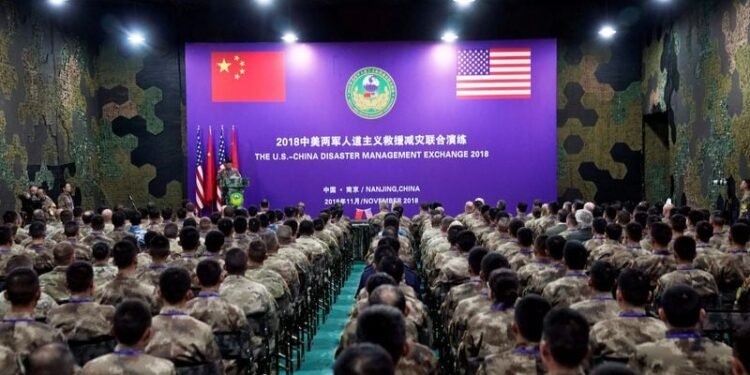 Chinese and US militaries met in Hawaii, stressed communication, Chinese navy says