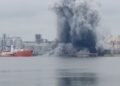 Drone explodes in Romanian port as Ukraine blames Russia for jamming it