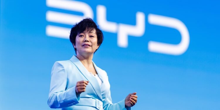 Electric vehicle giant BYD predicts 80% of China car sales will soon be electric