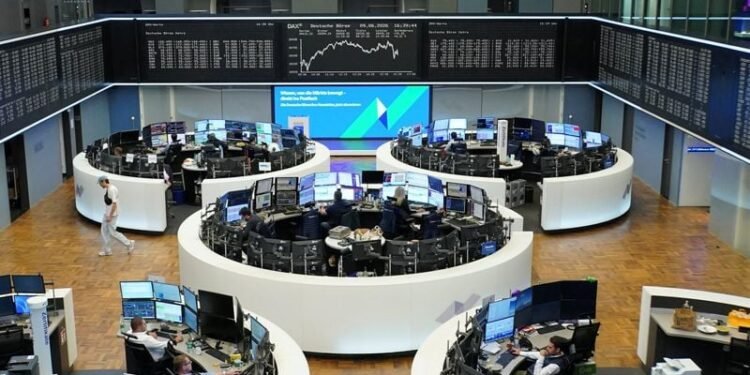 European shares steady as investors hope for Mideast peace despite flare-up