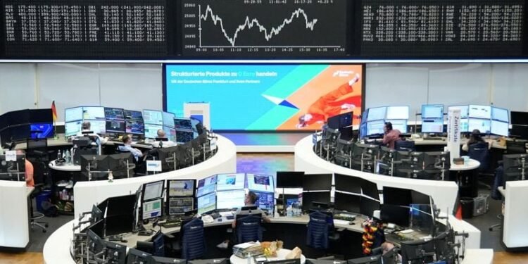 European stocks tick lower as mining losses weigh