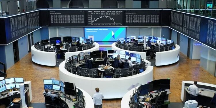 Europe’s STOXX 600 hits two-week low on Mideast escalation, AI jitters