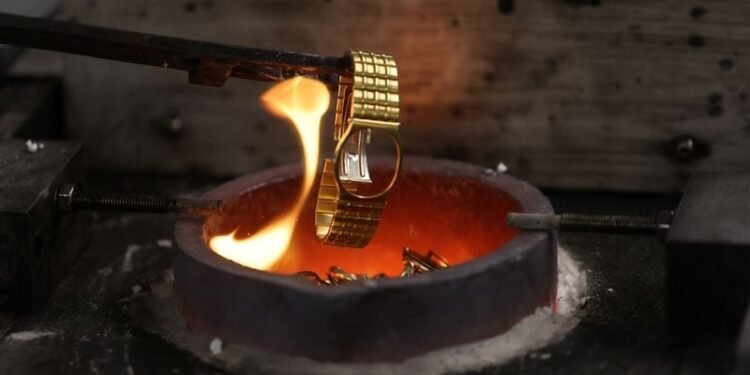 Gold fever sends some vintage luxury watches to the melting furnace
