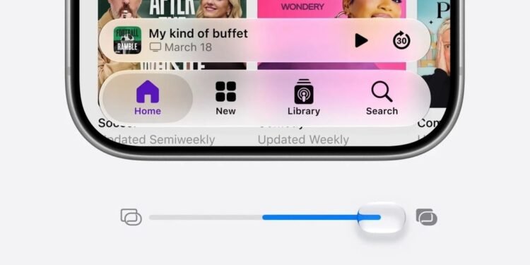 Here's How iOS 27's New Liquid Glass Slider Works