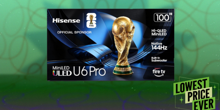 Hisense's New Mini-LED TVs Are Already up to $800 Off