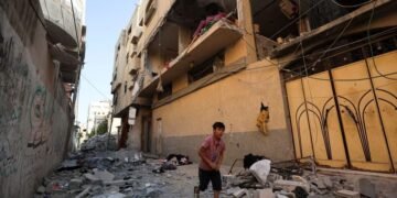 Israeli fire kills five people in Gaza, including a child, medics say