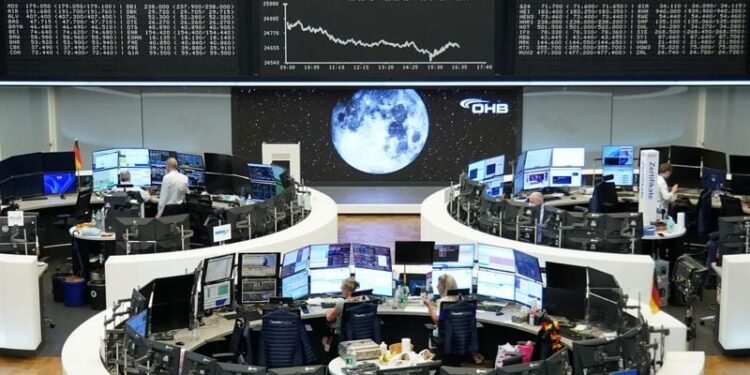 Morning Bid: Markets swivel on tech, Mideast angst