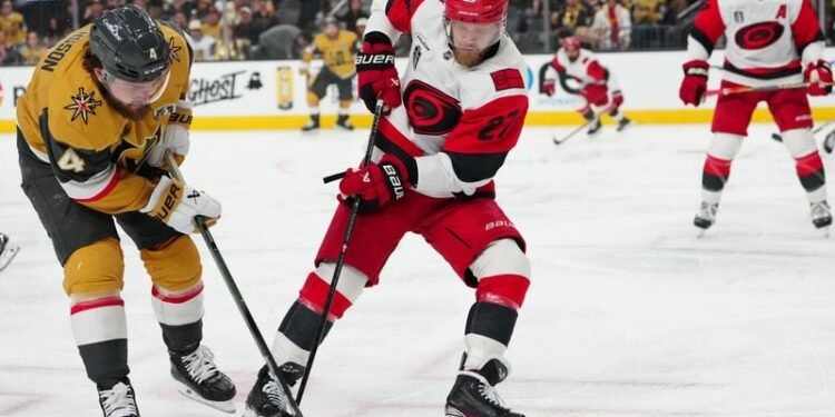 NHL-Hurricanes beat Golden Knights to win Stanley Cup