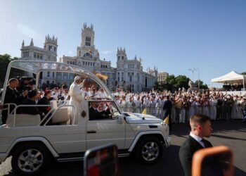 Pope Leo tells 1.2 million crowd in Madrid that God stands with the poor