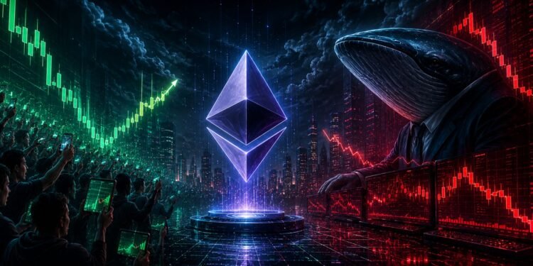 Record Retail Buying Cannot Push Ethereum Higher – Someone Bigger Is On The Other Side