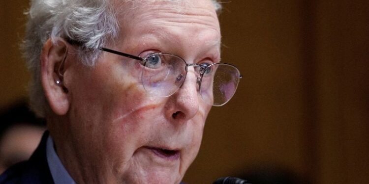 Senator Mitch McConnell hospitalized on Sunday morning, spokesperson says